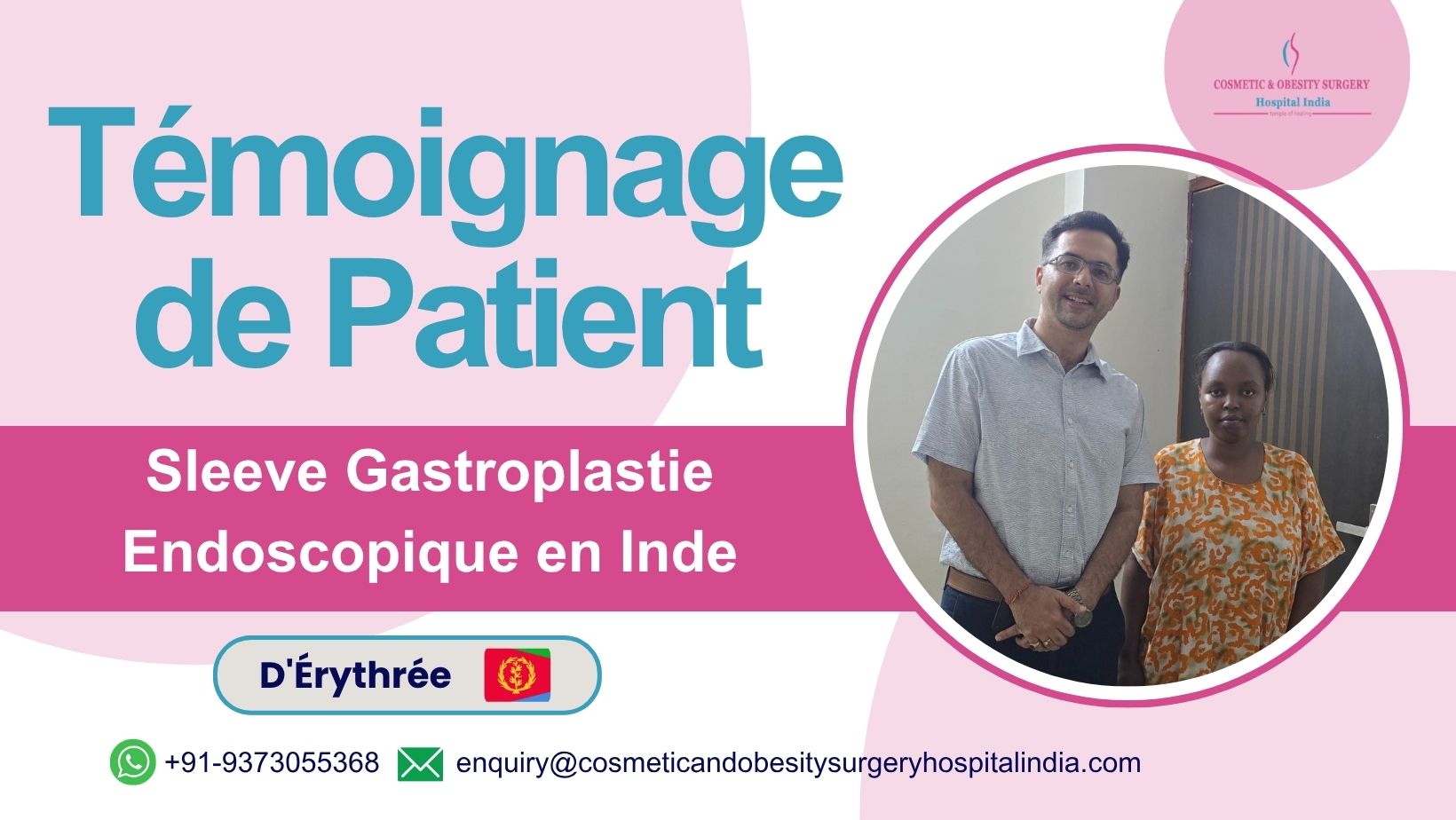 Ptient testimonial Endoscopic Sleeve Gastroplasty Surgery